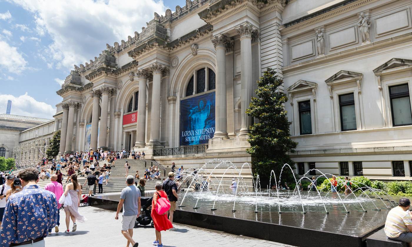 Das Metropolitan Museum of Art an der Fifth Avenue von außen